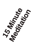 15 Minute Meditation heading